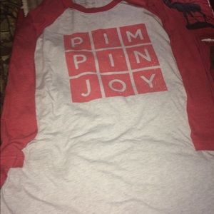 Pimpin Joy baseball t